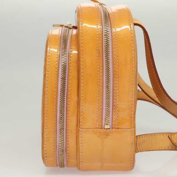 LOUIS VUITTON Vernis Marley Backpack Marshmallow Pink M91039 LV Auth 120118 - Picture 4 of 16